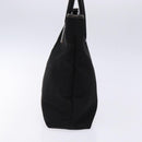 GUCCI Tote Bag Nylon Black Silver 002 2123 0457 Auth 135644-5