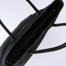 GUCCI Tote Bag Nylon Black Silver 002 2123 0457 Auth 135644-6