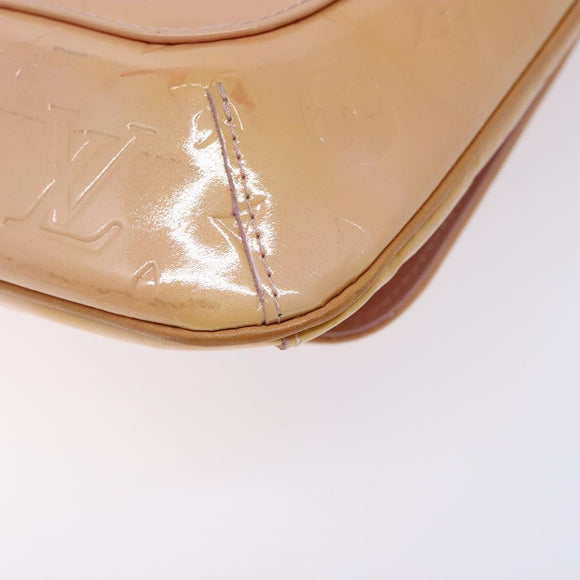 LOUIS VUITTON Vernis Thompson Street Bag Marshmallow Pink M91070 LV Auth 135656