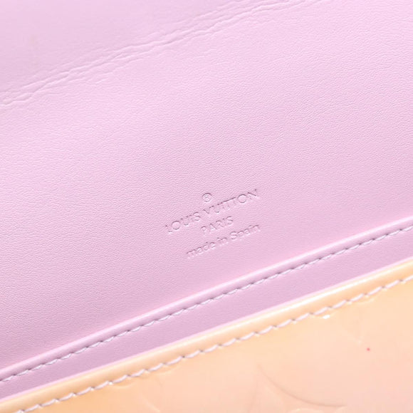 LOUIS VUITTON Vernis Thompson Street Bag Marshmallow Pink M91070 LV Auth 135656
