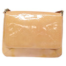LOUIS VUITTON Vernis Thompson Street Bag Marshmallow Pink M91070 LV Auth 135656-2