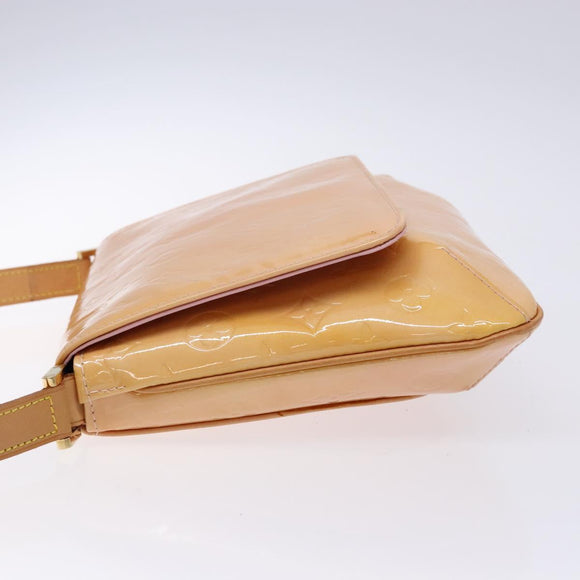 LOUIS VUITTON Vernis Thompson Street Bag Marshmallow Pink M91070 LV Auth 135656