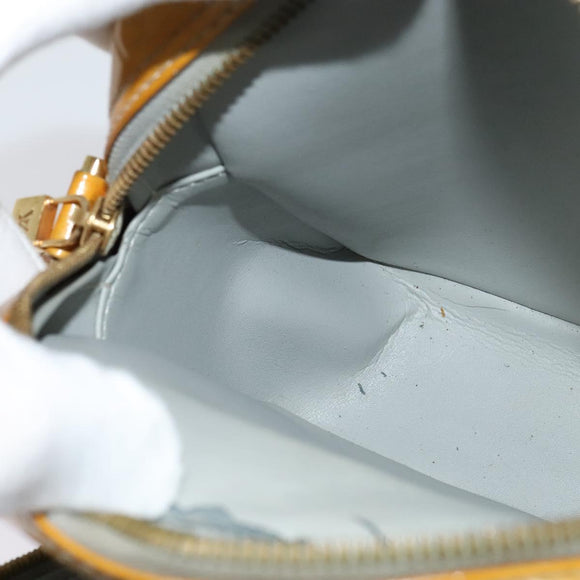 LOUIS VUITTON Monogram Vernis Wooster Shoulder Bag Gris M91036 LV Auth 135657