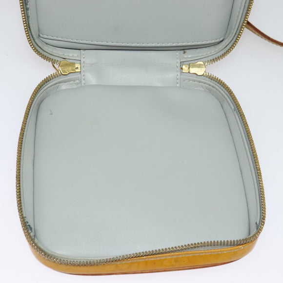 LOUIS VUITTON Monogram Vernis Wooster Shoulder Bag Gris M91036 LV Auth 135657