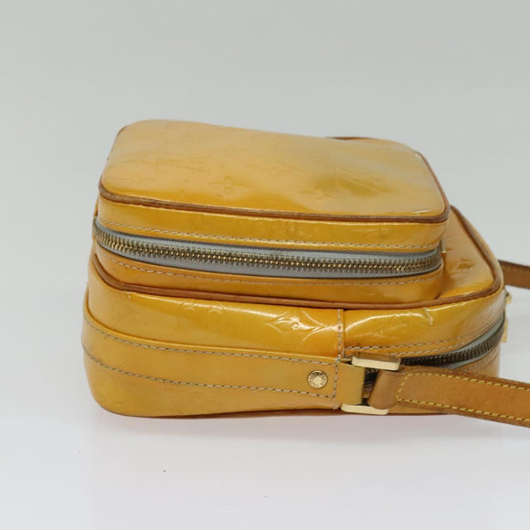 LOUIS VUITTON Monogram Vernis Wooster Shoulder Bag Gris M91036 LV Auth 135657