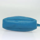 GUCCI Bamboo Hand Bag Leather 2way Blue Gold 282315 Auth 135658-5