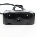 GUCCI Hand Bag Leather 2way Black Silver 000 1013 0504 Auth 135659-12