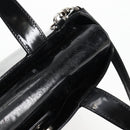 GUCCI Hand Bag Leather 2way Black Silver 000 1013 0504 Auth 135659-18