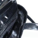 GUCCI Hand Bag Leather 2way Black Silver 000 1013 0504 Auth 135659-21