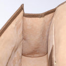 GUCCI GG Canvas Web Sherry Line Clutch Bag Beige Red 89 01 030 Auth 135660-20