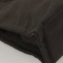 HERMES Her Line Hand Bag Canvas Gray Auth 135663-12