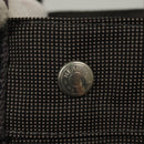 HERMES Her Line Hand Bag Canvas Gray Auth 135663-14