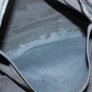 HERMES Her Line MM Hand Bag Canvas Gray Auth 135664-12