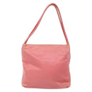 PRADA Tote Bag Nylon Pink Gold Auth 135667-2