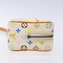 LOUIS VUITTON Monogram Multicolor Trousse Wapity White M58033 LV Auth 135677-3