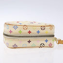 LOUIS VUITTON Monogram Multicolor Trousse Wapity White M58033 LV Auth 135677-5