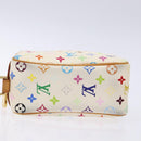 LOUIS VUITTON Monogram Multicolor Trousse Wapity White M58033 LV Auth 135677-6