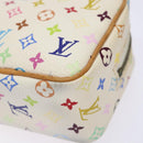 LOUIS VUITTON Monogram Multicolor Trousse Wapity White M58033 LV Auth 135677-7