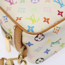 LOUIS VUITTON Monogram Multicolor Trousse Wapity White M58033 LV Auth 135677-14