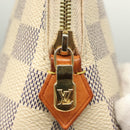 LOUIS VUITTON Damier Azur Pochette Cosmetic PM Pouch N60024 LV Auth 135678-8