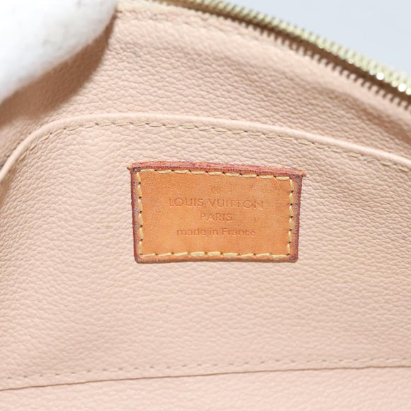 LOUIS VUITTON Damier Azur Pochette Cosmetic PM Pouch N60024 LV Auth 135678