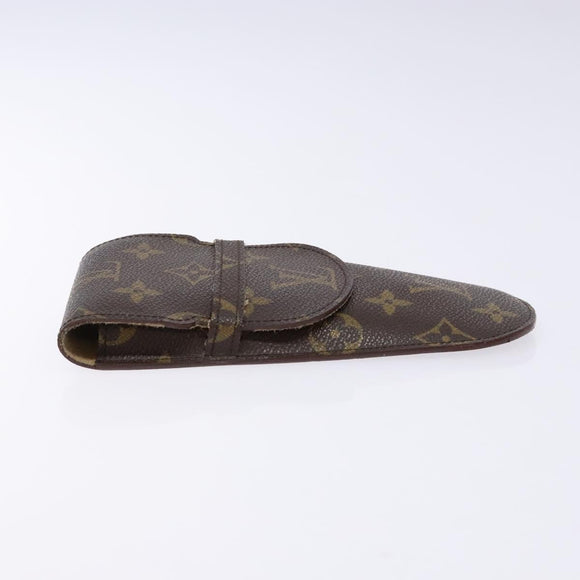 LOUIS VUITTON Monogram Etui Lunette Rabat Glasses Case M62970 LV Auth 135690