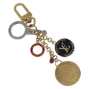 LOUIS VUITTON Porte Cles Chainne Key Holder metal T&B Gold M60076 LV Auth 135692-1