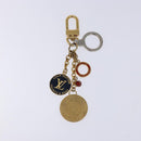 LOUIS VUITTON Porte Cles Chainne Key Holder metal T&B Gold M60076 LV Auth 135692-6