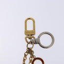 LOUIS VUITTON Porte Cles Chainne Key Holder metal T&B Gold M60076 LV Auth 135692-7