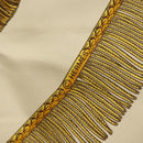 HERMES Carre 90 Scarf ""POSTE ET CAVAIENE"" Silk White Auth 135697-12