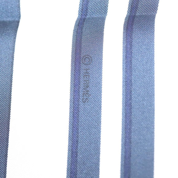 HERMES Carre 90 Scarf ""BRIDES de GALA"" Silk Navy Auth 135699