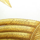 HERMES Carre 90 Scarf ""POSTE ET CAVAIENE"" Silk Blue Auth 135701-13