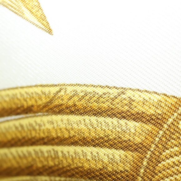 HERMES Carre 90 Scarf ""POSTE ET CAVAIENE"" Silk Blue Auth 135701