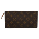 LOUIS VUITTON Monogram Bucket GM Accessory Pouch LV Auth 135706-2