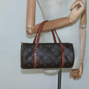 LOUIS VUITTON Monogram Papillon 26 Hand Bag M51386 LV Auth 135732-20