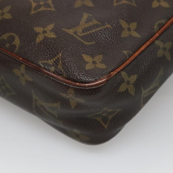 LOUIS VUITTON Monogram Compiegne 23 Clutch Bag M51847 LV Auth 135738