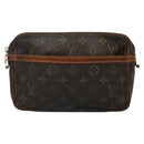LOUIS VUITTON Monogram Compiegne 23 Clutch Bag M51847 LV Auth 135738-13