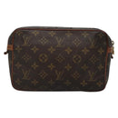 LOUIS VUITTON Monogram Compiegne 23 Clutch Bag M51847 LV Auth 135738-2