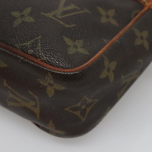 LOUIS VUITTON Monogram Compiegne 23 Clutch Bag M51847 LV Auth 135738