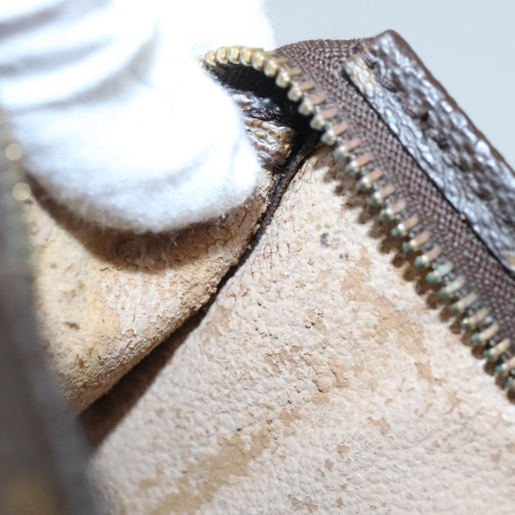 LOUIS VUITTON Monogram Poche Toilette 19 Pouch M47544 LV Auth 135742