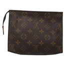 LOUIS VUITTON Monogram Poche Toilette 19 Pouch M47544 LV Auth 135742-2