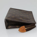 LOUIS VUITTON Monogram Poche Toilette 19 Pouch M47544 LV Auth 135742-3