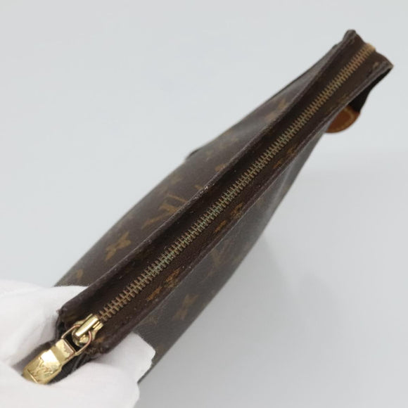 LOUIS VUITTON Monogram Poche Toilette 19 Pouch M47544 LV Auth 135742