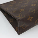 LOUIS VUITTON Monogram Poche Toilette 19 Pouch M47544 LV Auth 135742-14