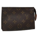LOUIS VUITTON Monogram Poche Toilette 15 Pouch M47546 LV Auth 135744-1