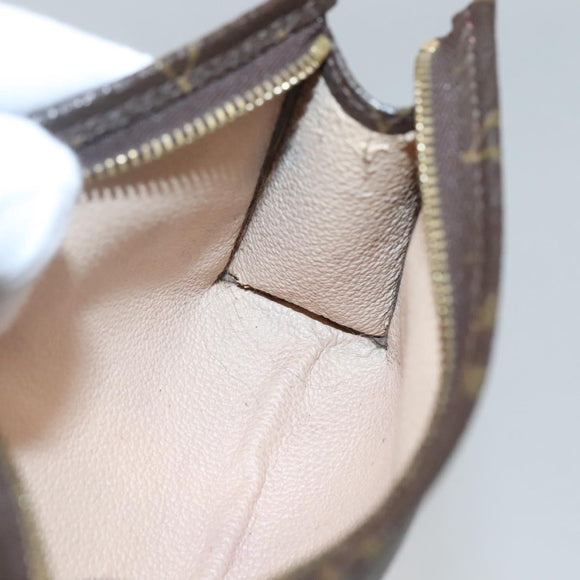 LOUIS VUITTON Monogram Poche Toilette 15 Pouch M47546 LV Auth 135744