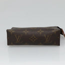 LOUIS VUITTON Monogram Poche Toilette 15 Pouch M47546 LV Auth 135744-6