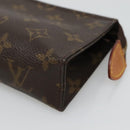 LOUIS VUITTON Monogram Poche Toilette 15 Pouch M47546 LV Auth 135744-7