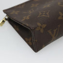 LOUIS VUITTON Monogram Poche Toilette 15 Pouch M47546 LV Auth 135744-14