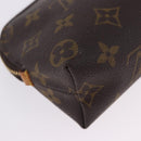 LOUIS VUITTON Monogram Pochette Cosmetic PM Pouch M43998 LV Auth 135746-16